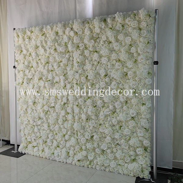 rose backdrop wall