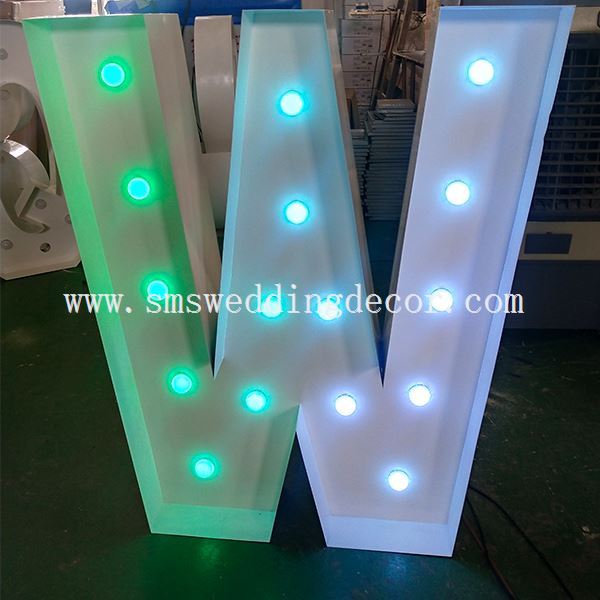 initial light up letters