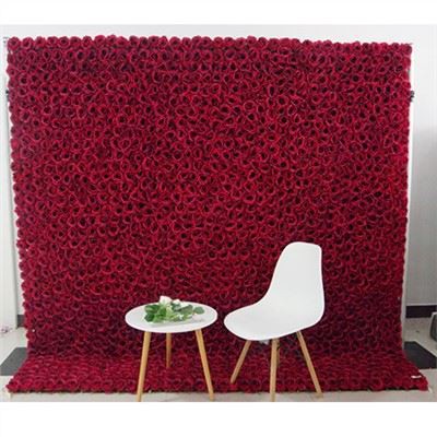 Zidna dekoracija od umjetnog cvijeta ruže od svile