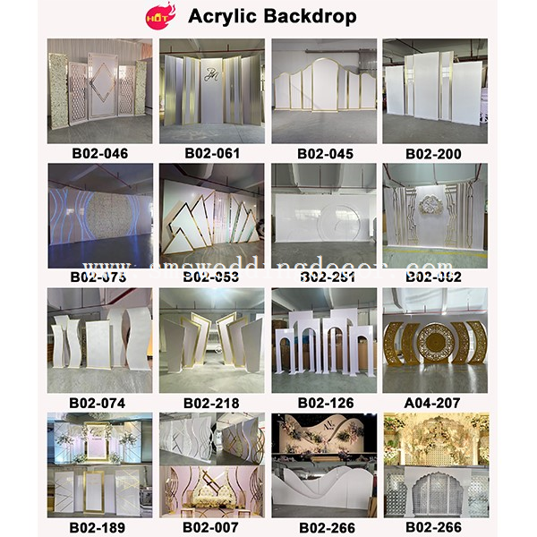 cusutomized acrylic backdrop cusutomized acrylic backdrop