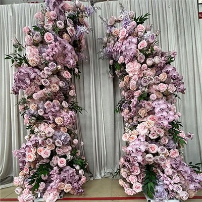Purple Flower Arch